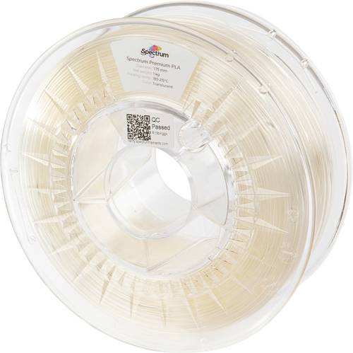 Spectrum Filaments 80335 PLA Premium Filament PLA 1.75mm 1000g Transluzent 1St.
