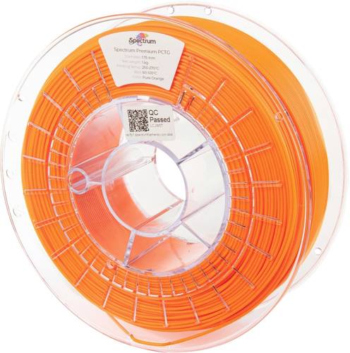Spectrum Filaments 80662 Premium PCTG Filament PCTG chemisch beständig, geruchsarm 1.75 mm 1000 g P
