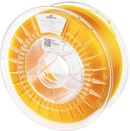 Spectrum Filaments 80737 Premium PCTG Filament PCTG chemisch beständig, geruchsarm 1.75 mm 1000 g T