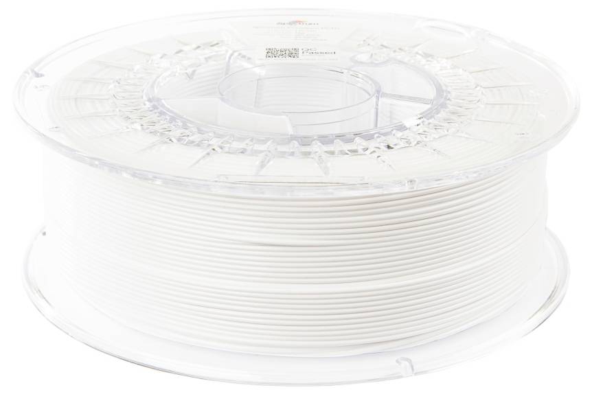 Spectrum Filaments 80660 Premium PCTG Filament PCTG chemisch beständig, geruchsarm 1.75mm 1000g arctic white, Weiß 1St.