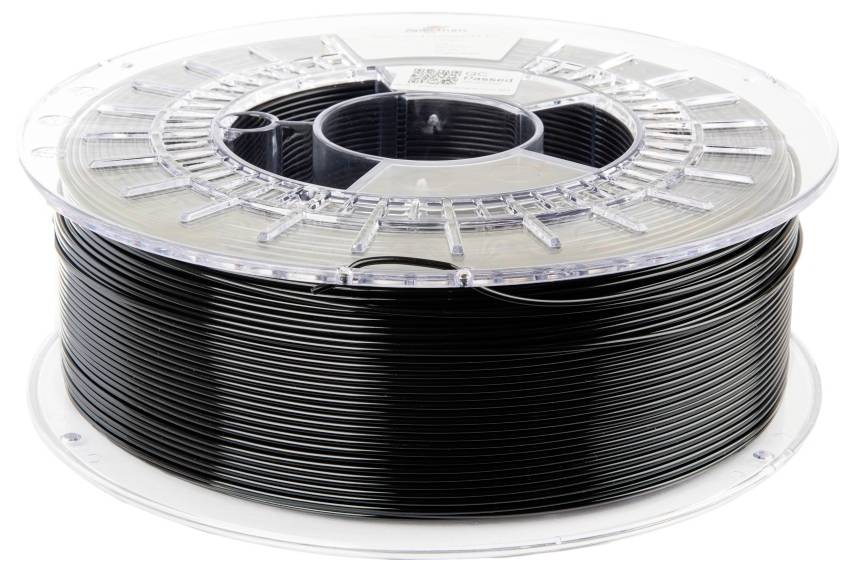 Spectrum Filaments 80665 Premium PCTG Filament PCTG chemisch beständig, geruchsarm 1.75mm 1000g Traffic Black, Schwarz 1St.