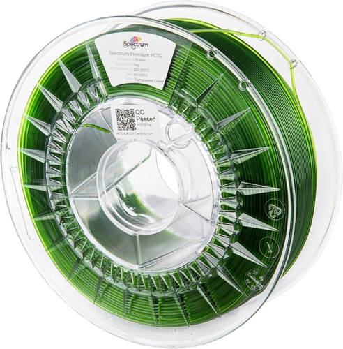 Spectrum Filaments 80735 Premium PCTG Filament PCTG chemisch beständig, geruchsarm 1.75 mm 1000 g T