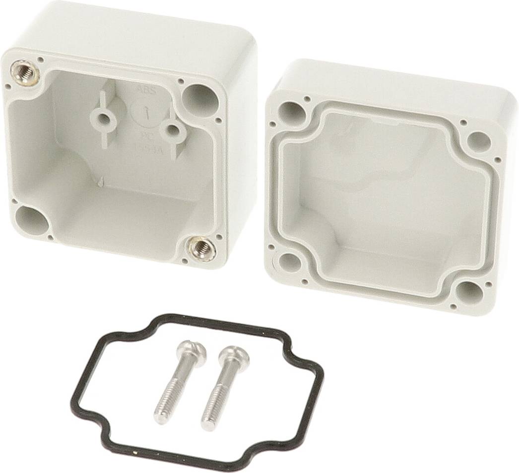 Hammond Electronics 1554AGY Universal-Gehäuse 52 x 50 x 40 ABS Grau 1St.