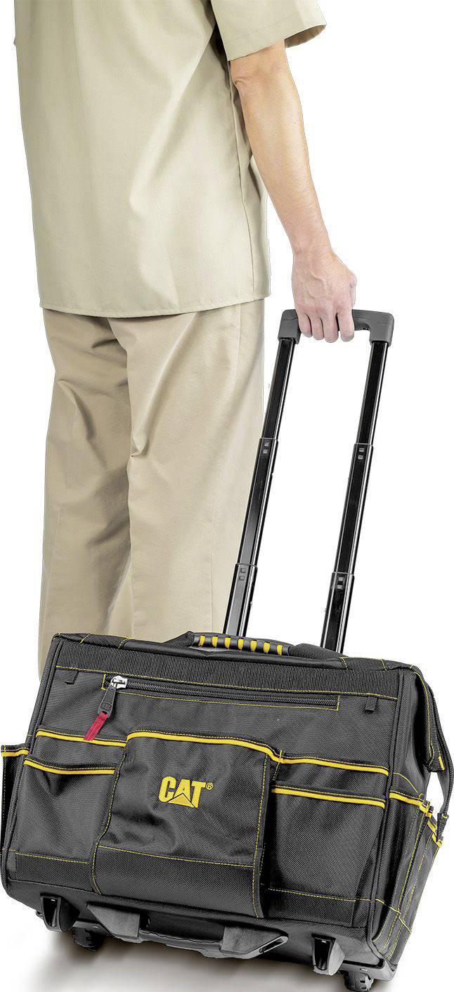 CAT Rolling Tool Bag (L x W x H) - 470 x 280 x 420mm (no tools included) 980198N Rolltasche unbestückt (L x B x H) 470 x 280