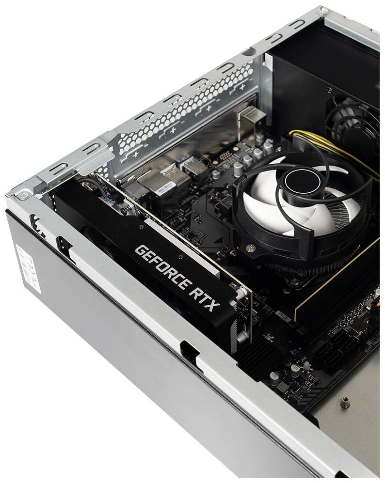 Gigabyte Desktop PC GB-SLIM-PC2 AMD Ryzen 5 8500G 5 GHz 16 GB RAM 1 TB SSD Nvidia GeForce RTX 3050