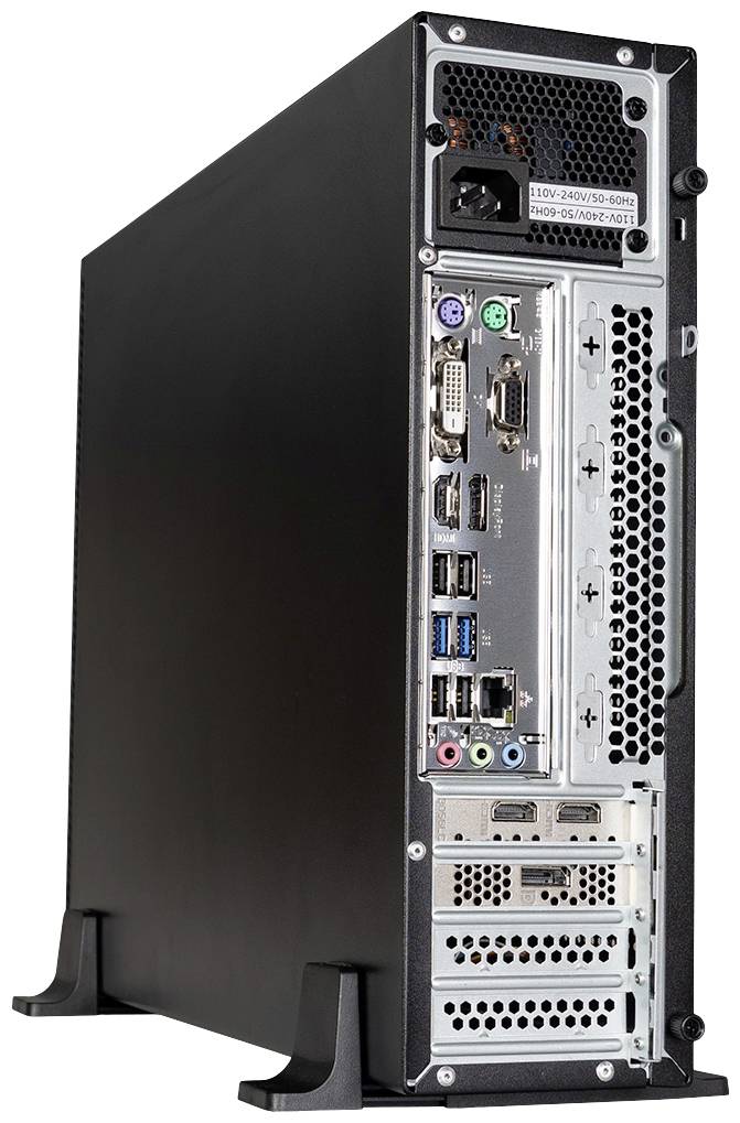 Joy-it Desktop PC CR-SLIM-PC3 Intel® Core™ i3 i3-14100 4.7 GHz 16 GB RAM 1 TB SSD Intel UHD Graphi