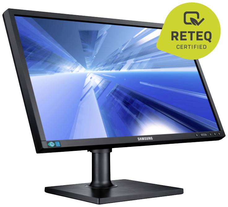 Samsung Syncmaster S24C650MW LED-Monitor (generalüberholt) (sehr gut) 61cm (24 Zoll) 1920 x 1200 Pixel 16:9 5 ms DVI, VGA PLS LED
