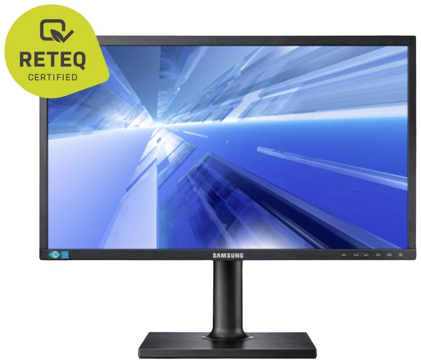 Samsung Syncmaster S24C650MW LED-Monitor (generalüberholt) (sehr gut) 61cm (24 Zoll) 1920 x 1200 Pixel 16:9 5 ms DVI, VGA PLS LED