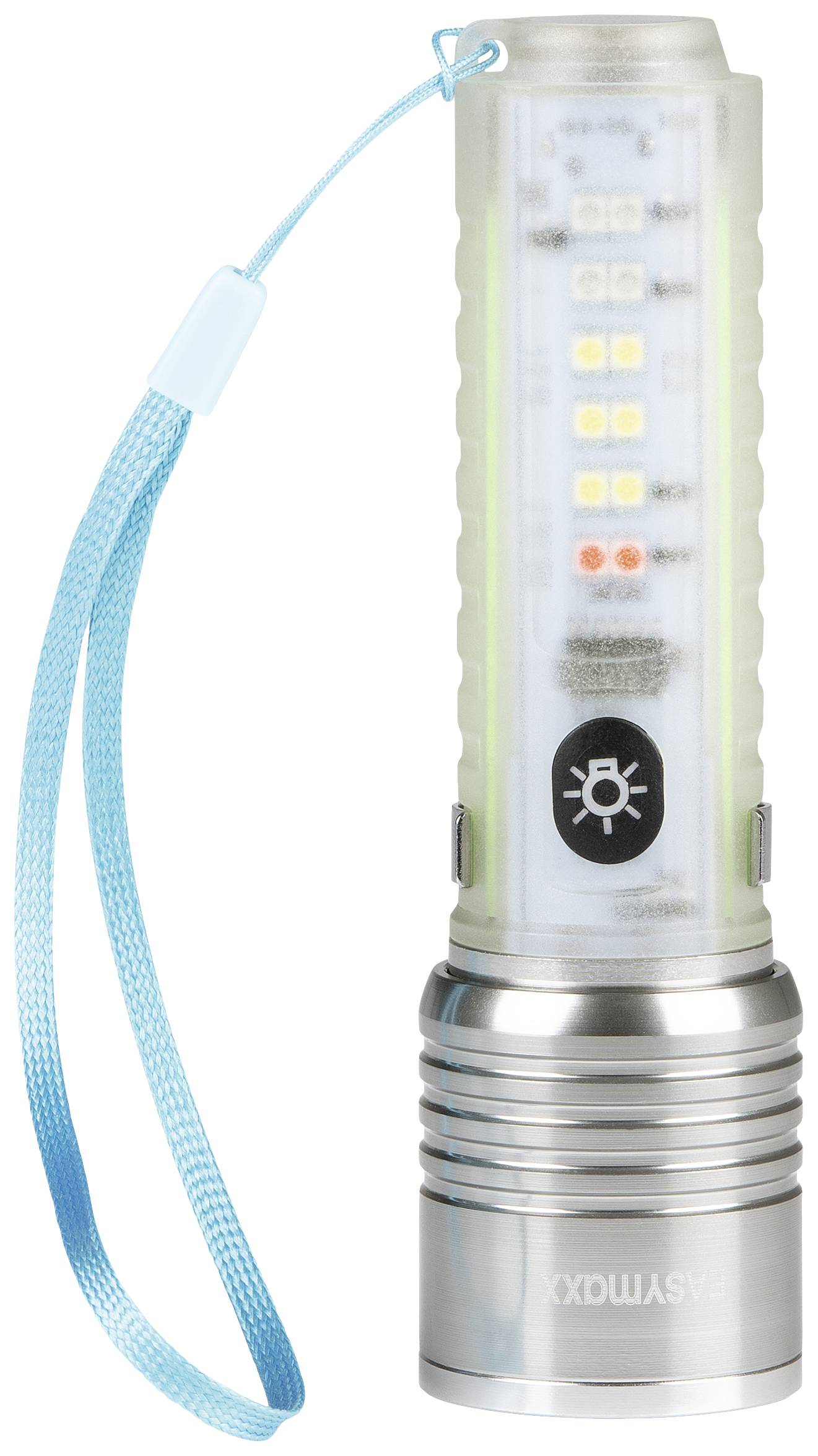 Easymaxx Security LED 5V LED Taschenlampe akkubetrieben 500lm 120g