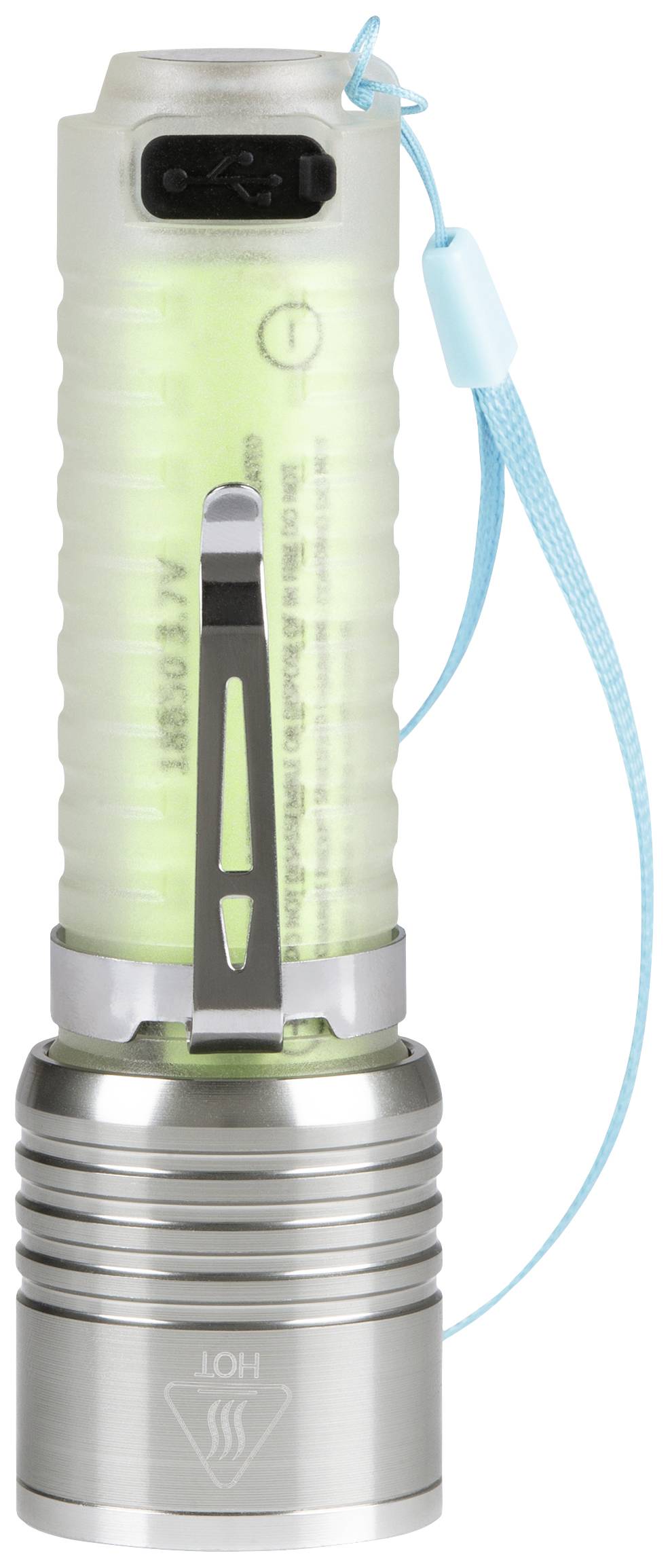 Easymaxx Security LED 5V LED Taschenlampe akkubetrieben 500lm 120g