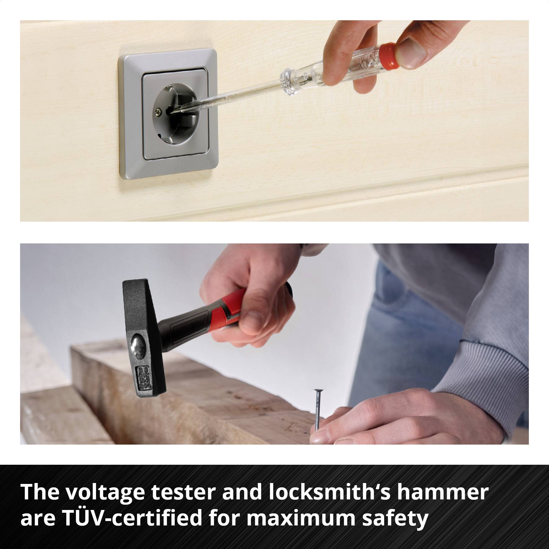 Einhell 80-tlg. Werkzeugkoffer Universal 370570 Werkzeugkoffer bestückt 80teilig (B x H x T) 44.4 x 32.9 x 13.1 cm