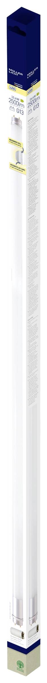 Müller-Licht LED-Röhre EEK: C (A - G) G13 Röhrenform 15.6W Warmweiß (Ø x L) 28mm x 1200mm 1St.