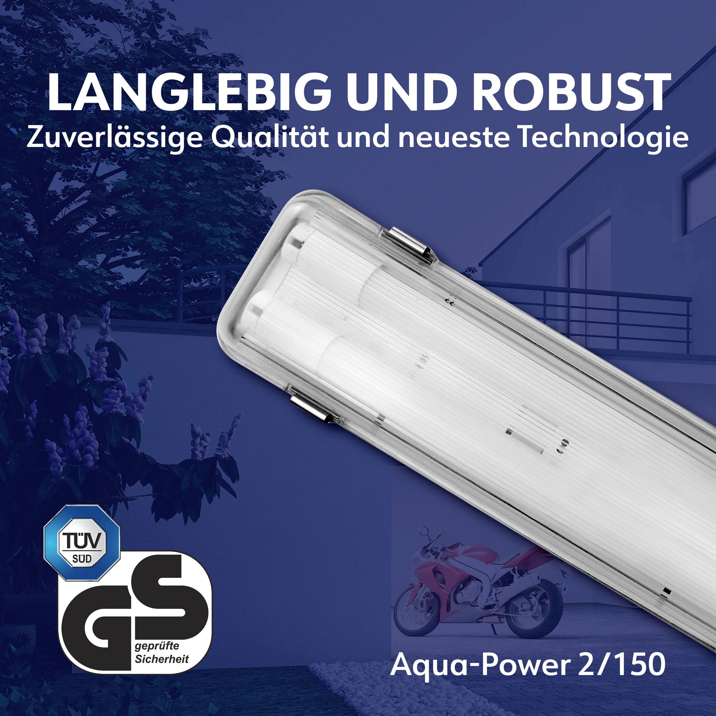 Müller-Licht Aqua-Power Feuchtraumleuchte LED-Röhre G13 22W Neutralweiß