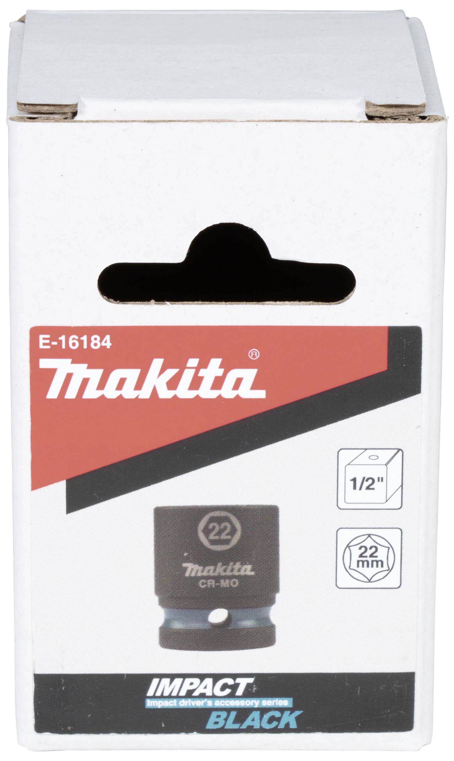 Makita E-16184 Schlagschrauber-Steckschlüsseleinsatz 22mm 1/2" 1 Stück