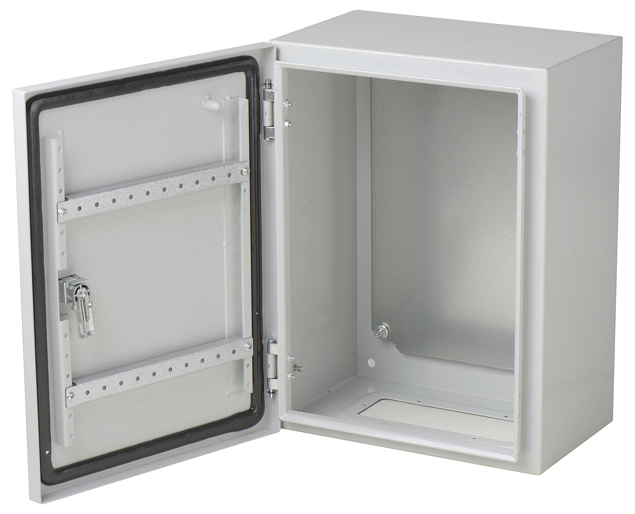 TRU COMPONENTS TC-S403020 Schaltschrank 300 x 400 x 200 Stahlblech Lichtgrau 1St.