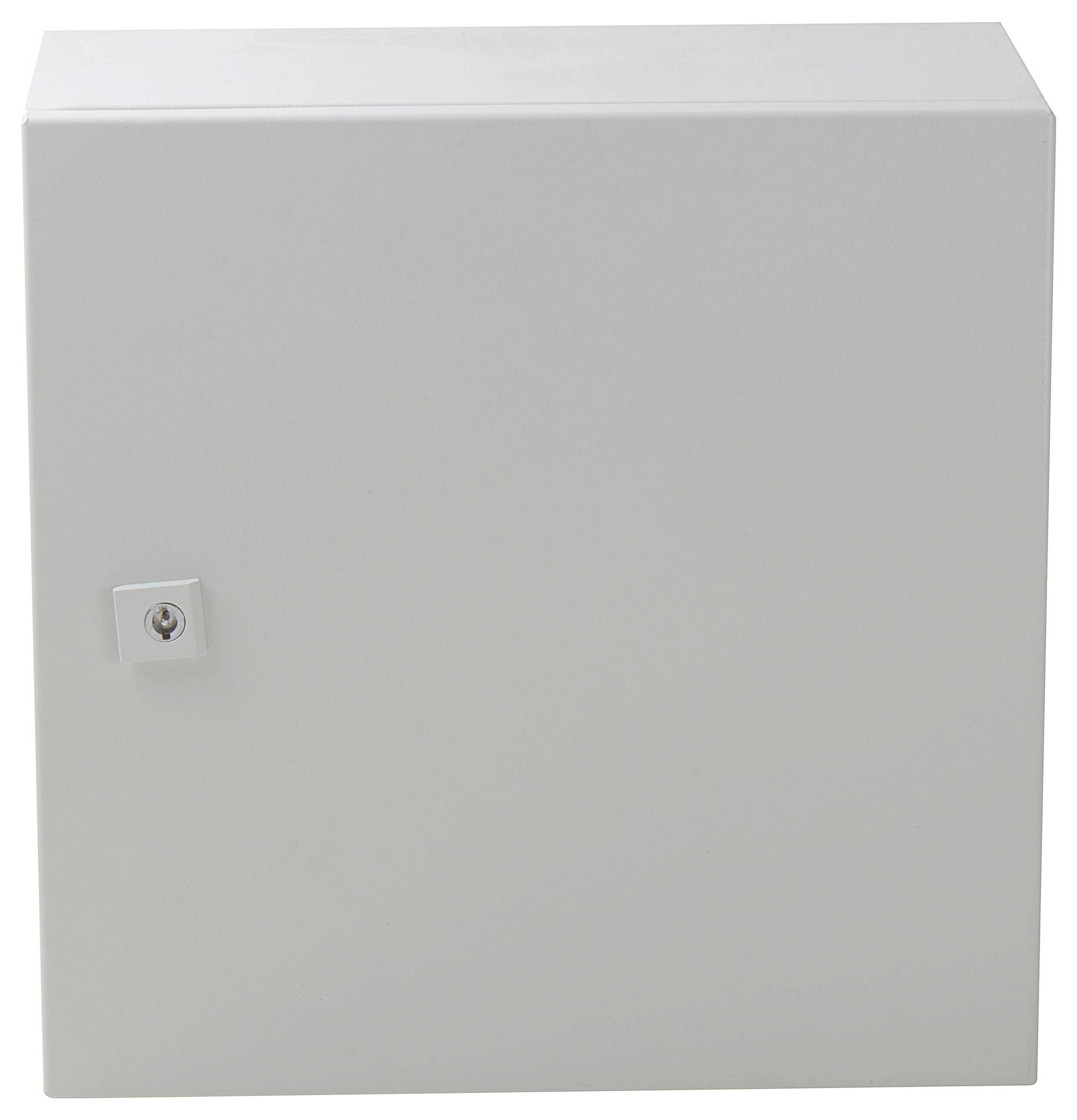 TRU COMPONENTS TC-S404020 Schaltschrank 400 x 400 x 200 Stahlblech Lichtgrau 1St.