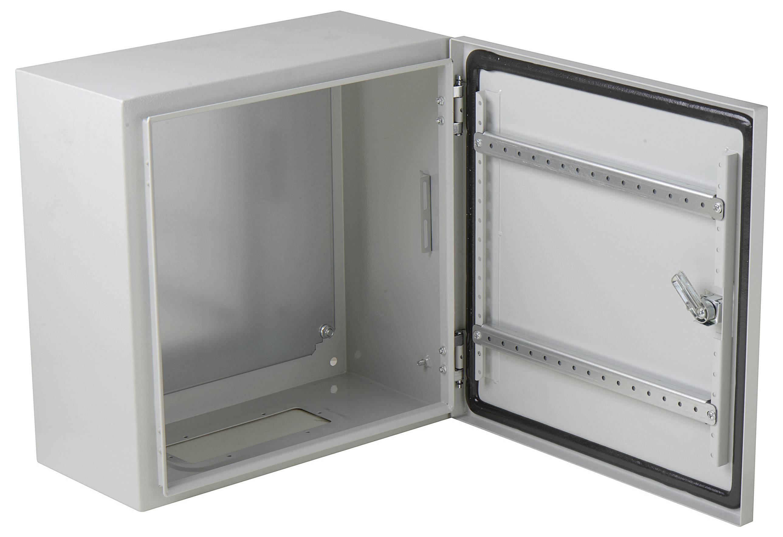 TRU COMPONENTS TC-S404020 Schaltschrank 400 x 400 x 200 Stahlblech Lichtgrau 1St.