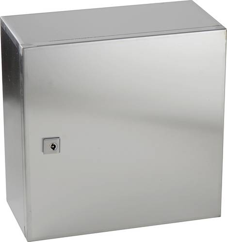 TRU COMPONENTS TC-SS404020 Schaltschrank 400 x 400 x 200 Edelstahl Lichtgrau 1 St.