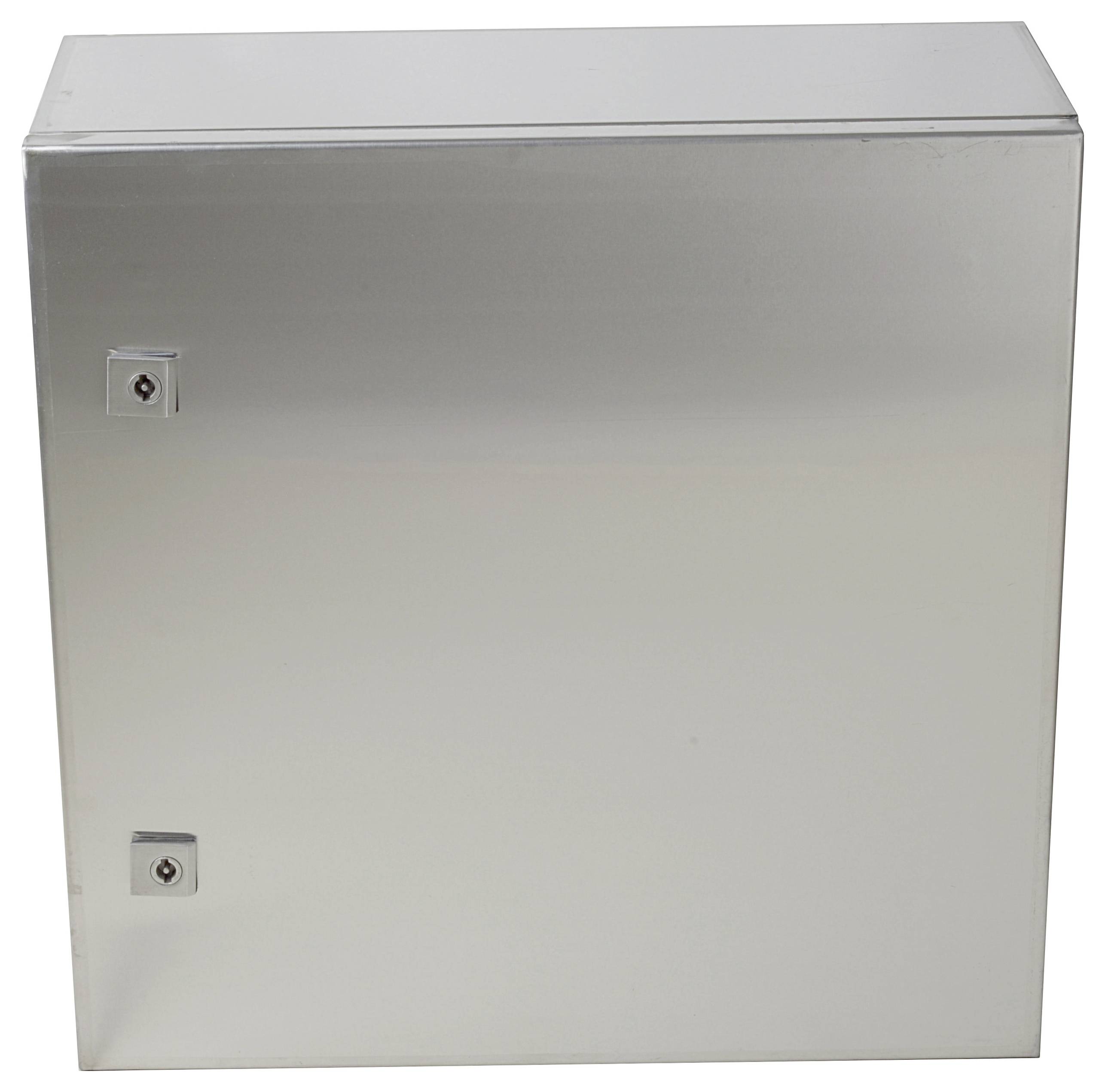 TRU COMPONENTS TC-SS505020 Schaltschrank 500 x 500 x 200 Edelstahl Lichtgrau 1St.