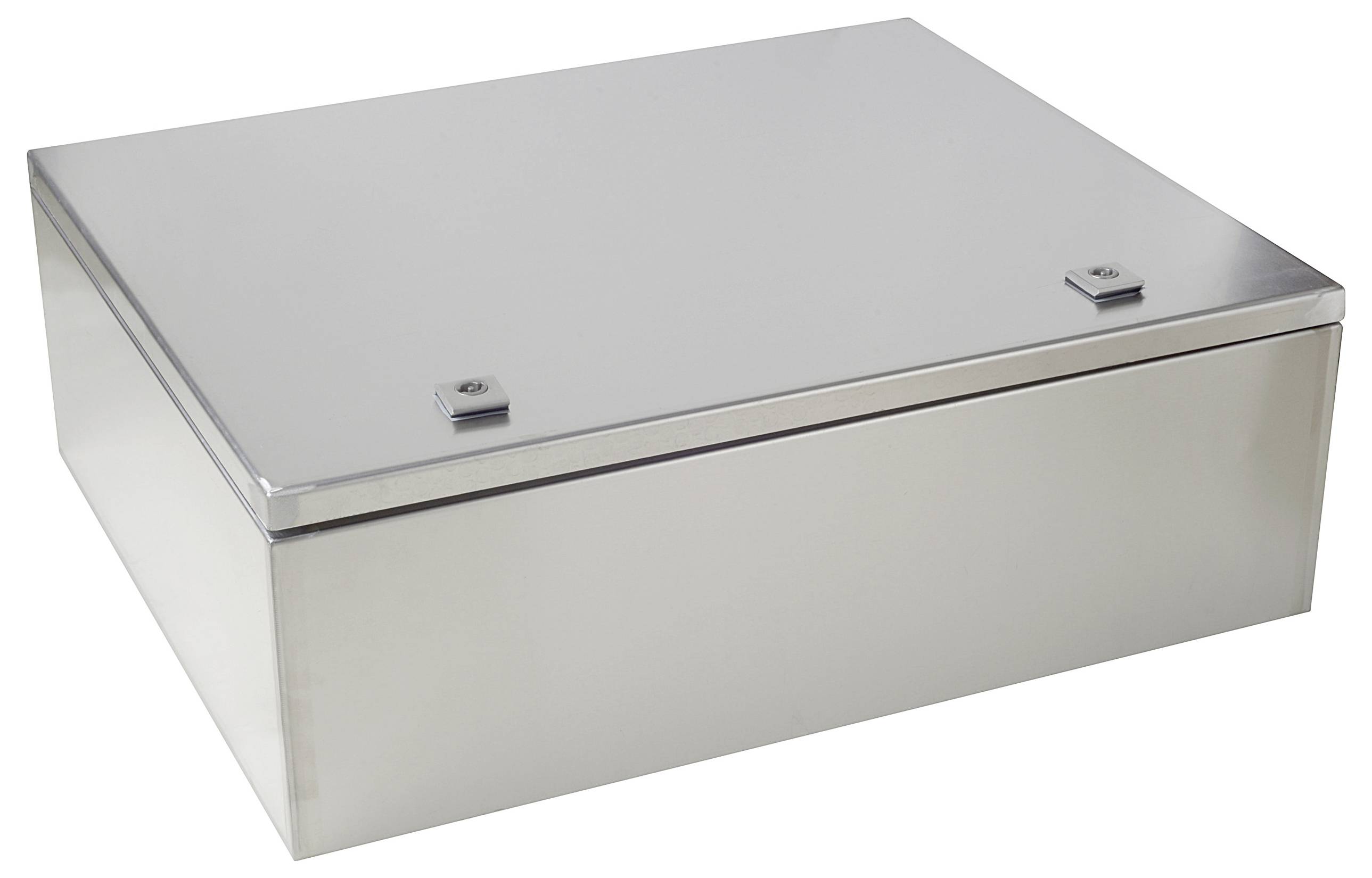 TRU COMPONENTS TC-SS505020 Schaltschrank 500 x 500 x 200 Edelstahl Lichtgrau 1St.