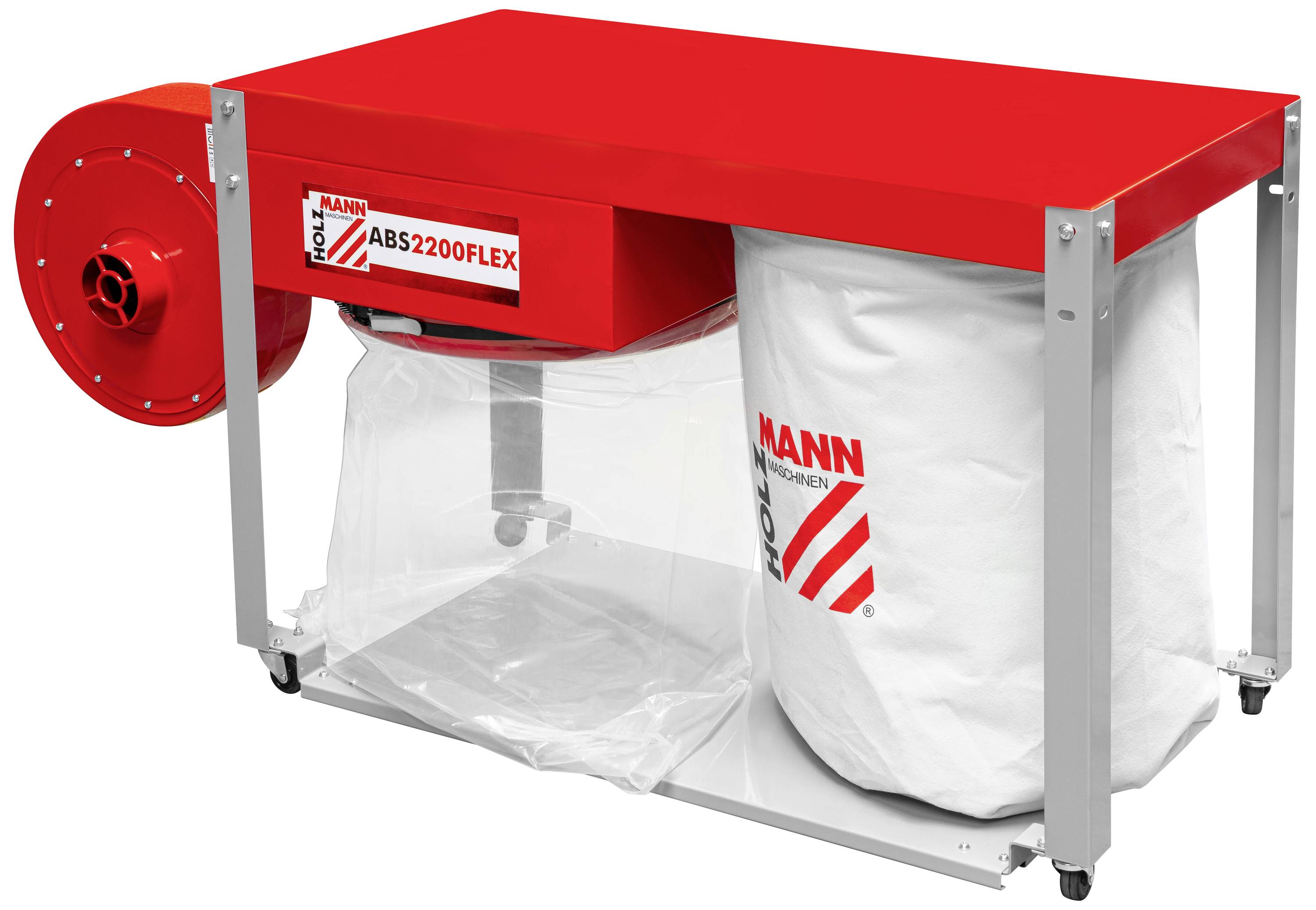 Holzmann Maschinen ABS2200FLEX_230V ABS2200FLEX Absauganlage 160l 2200W