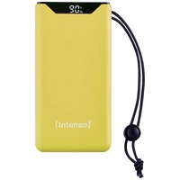 Intenso F10000 Powerbank 10000 mAh Quick Charge, USB PD LiPo USB-A, USB-C® Gelb Statusanzeige Intenso F10000 Powerbank 10000 mAh Quick Charge, USB PD LiPo USB-A, USB-C® Gelb Statusanzeige