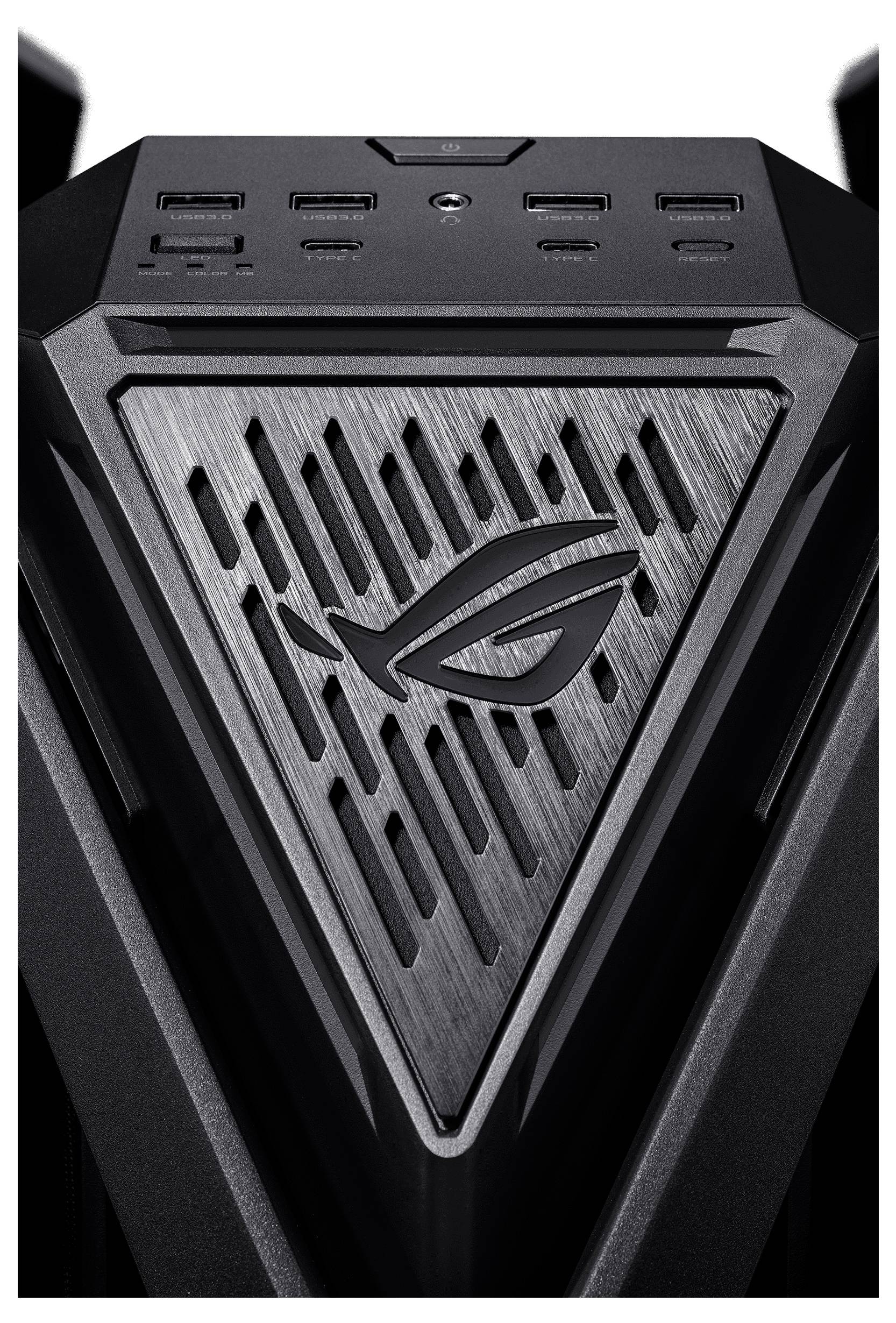 Asus Asus Geh ROG HYPERION GR701 BTF EDITION Full Tower Towergehäuse, Gaming-Gehäuse, PC-Gehäuse Schwarz, Transparent Seitenfenster, mit Lüftungs