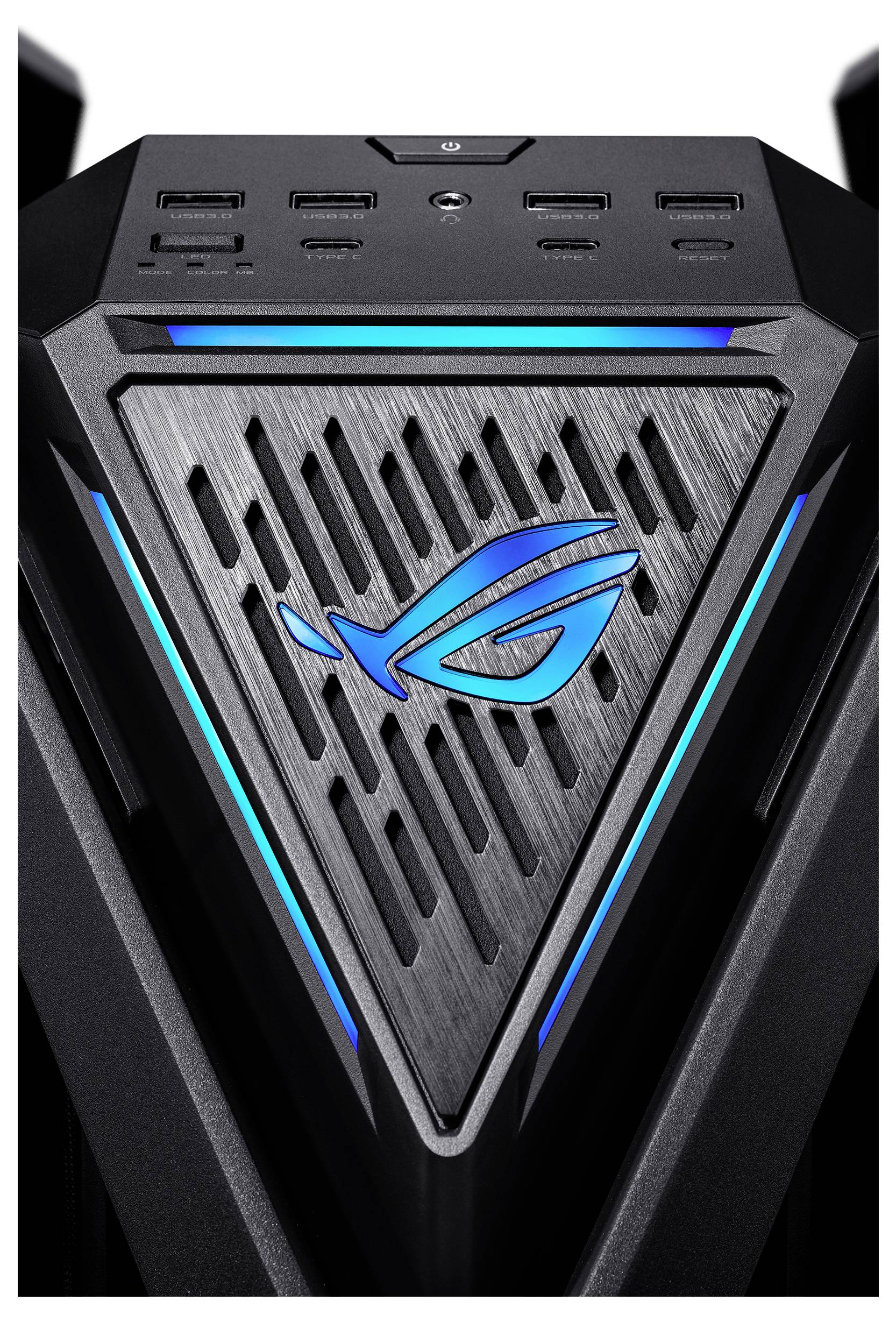 Asus Asus Geh ROG HYPERION GR701 BTF EDITION Full Tower Towergehäuse, Gaming-Gehäuse, PC-Gehäuse Schwarz, Transparent Seitenfenster, mit Lüftungs