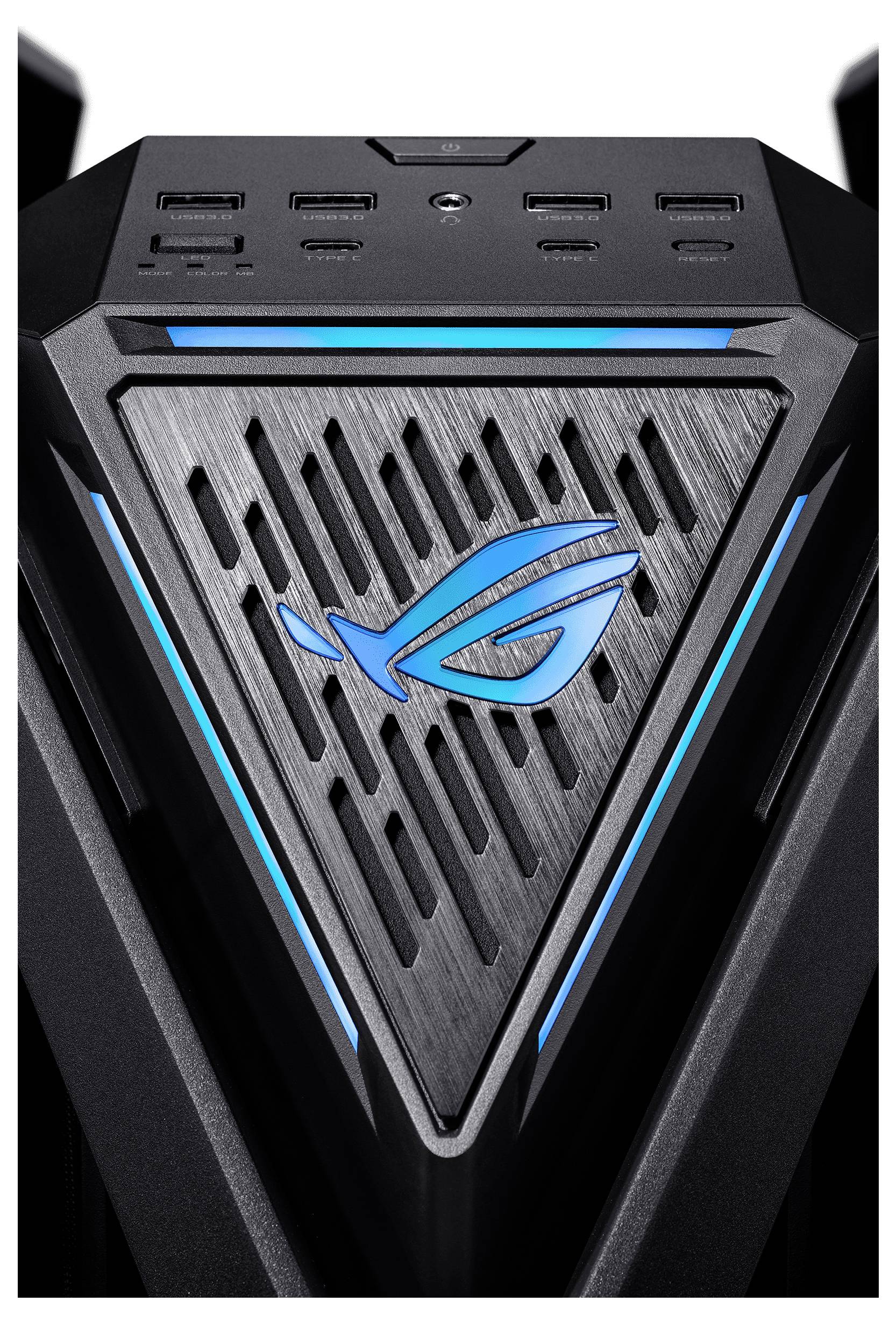 Asus Geh ROG HYPERION GR701 BTF EDITION Full Tower Towergehäuse, Gaming-Gehäuse, PC-Gehäuse Schwarz, Transparent Seitenfenster