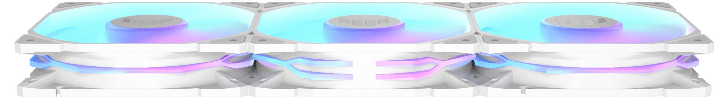 Asus TUF GAMING TR120 FAN ARGB WH PC-Gehäuse-Lüfter Weiß (B x H x T) 120 x 120 x 28mm inkl. LED-Beleuchtung