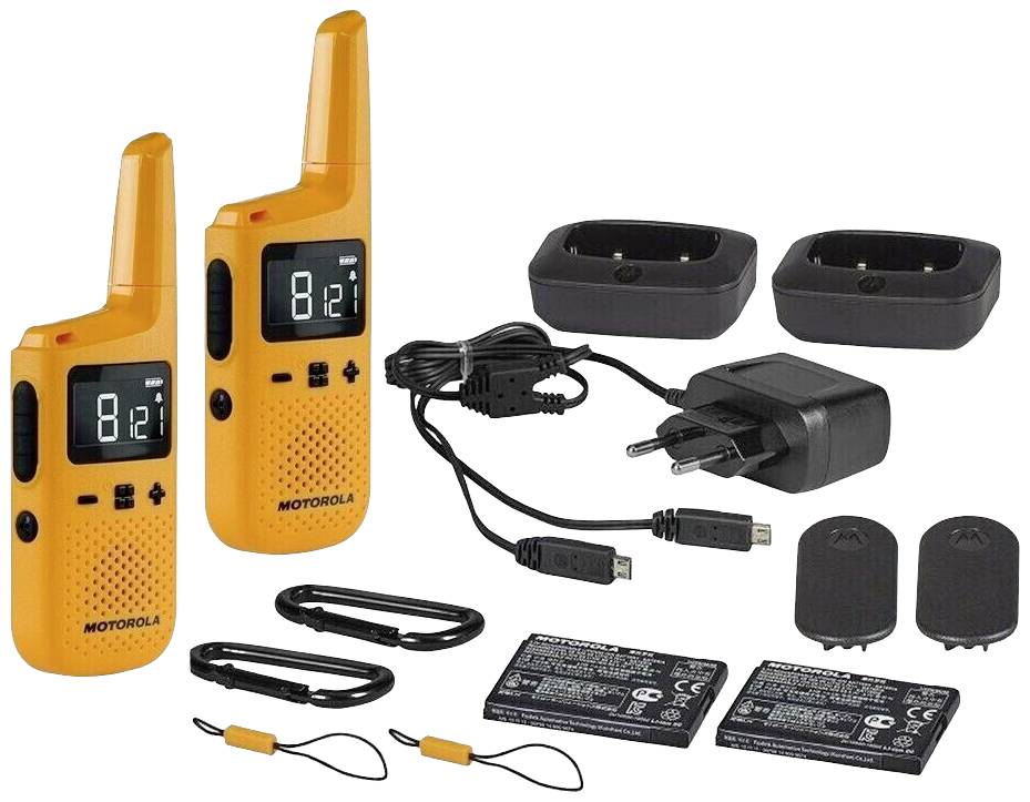 Motorola T72 PMUE5729A PMR-Handfunkgerät 2er Set