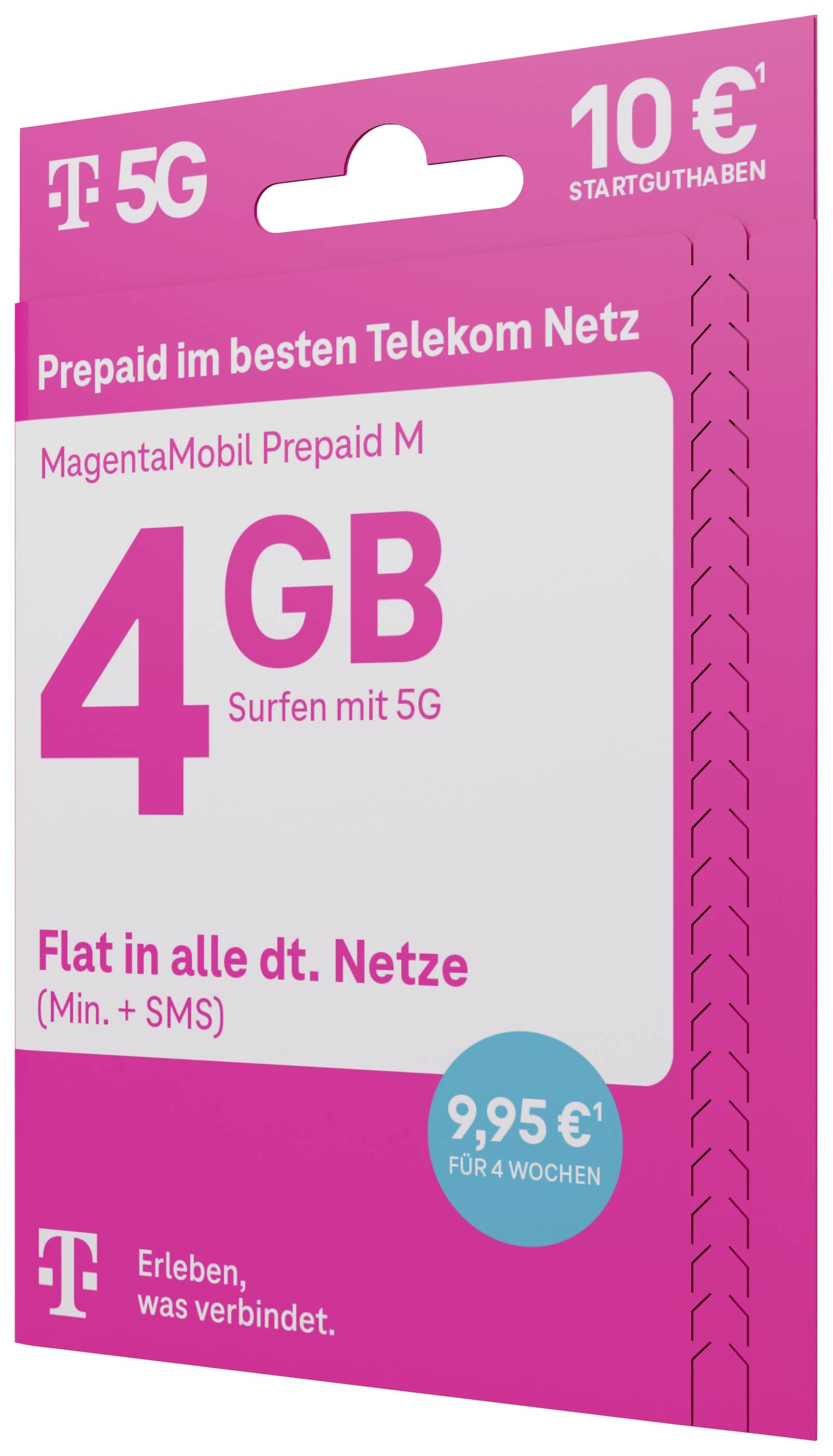Telekom Magenta Mobil M Prepaid-Karte ohne Vertragsbindung