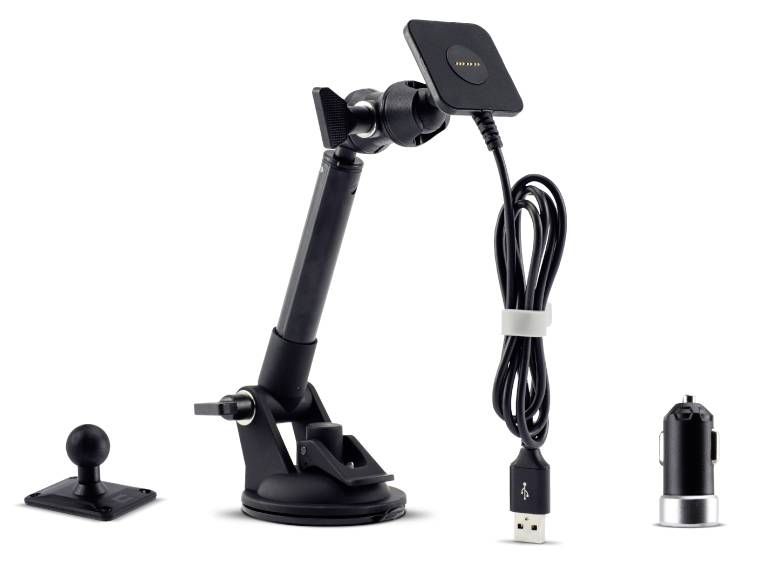 Crosscall X-Car Pro Armaturenbrett, Saugnapf, Klebepad Handy-Kfz-Halterung mit Ladefunktion, Magnet