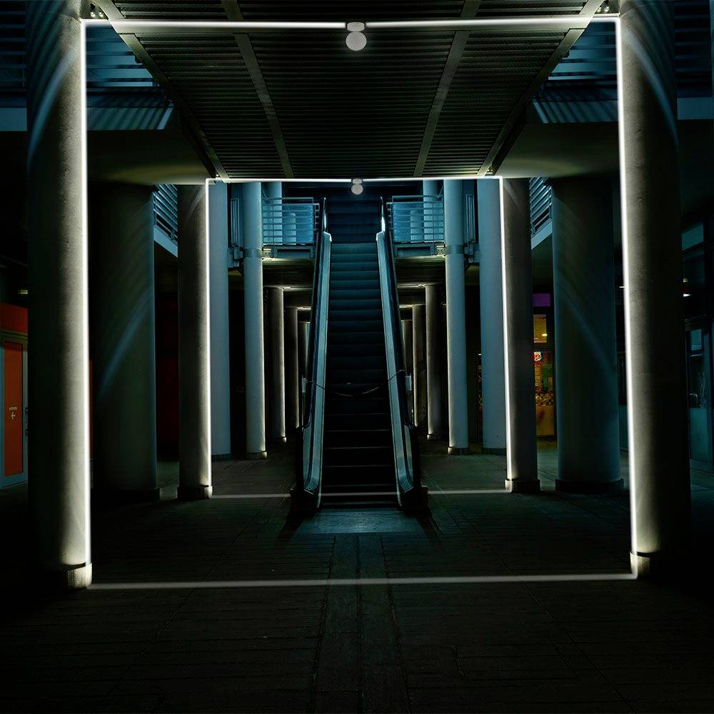 V-TAC VT-707-W-N 218217 LED-Außenwandleuchte EEK: F (A - G) 6W LED Weiß