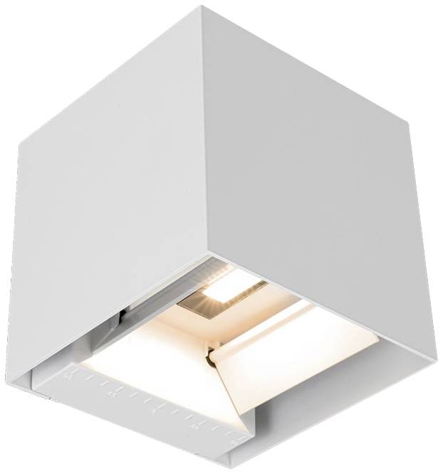 V-TAC VT-11109-W 11886 Solar-Außenwandleuchte mit Bewegungsmelder LED 9W Weiß