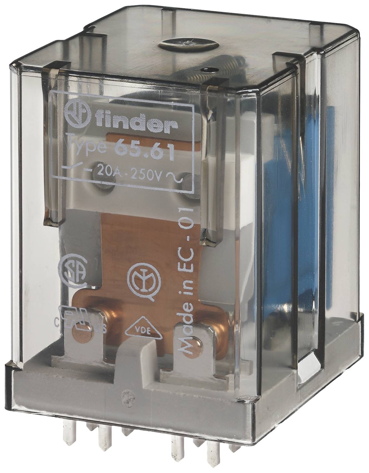 Finder 65.61.8.230.4300 Printrelais 230 V/AC 30A 1 Schließer