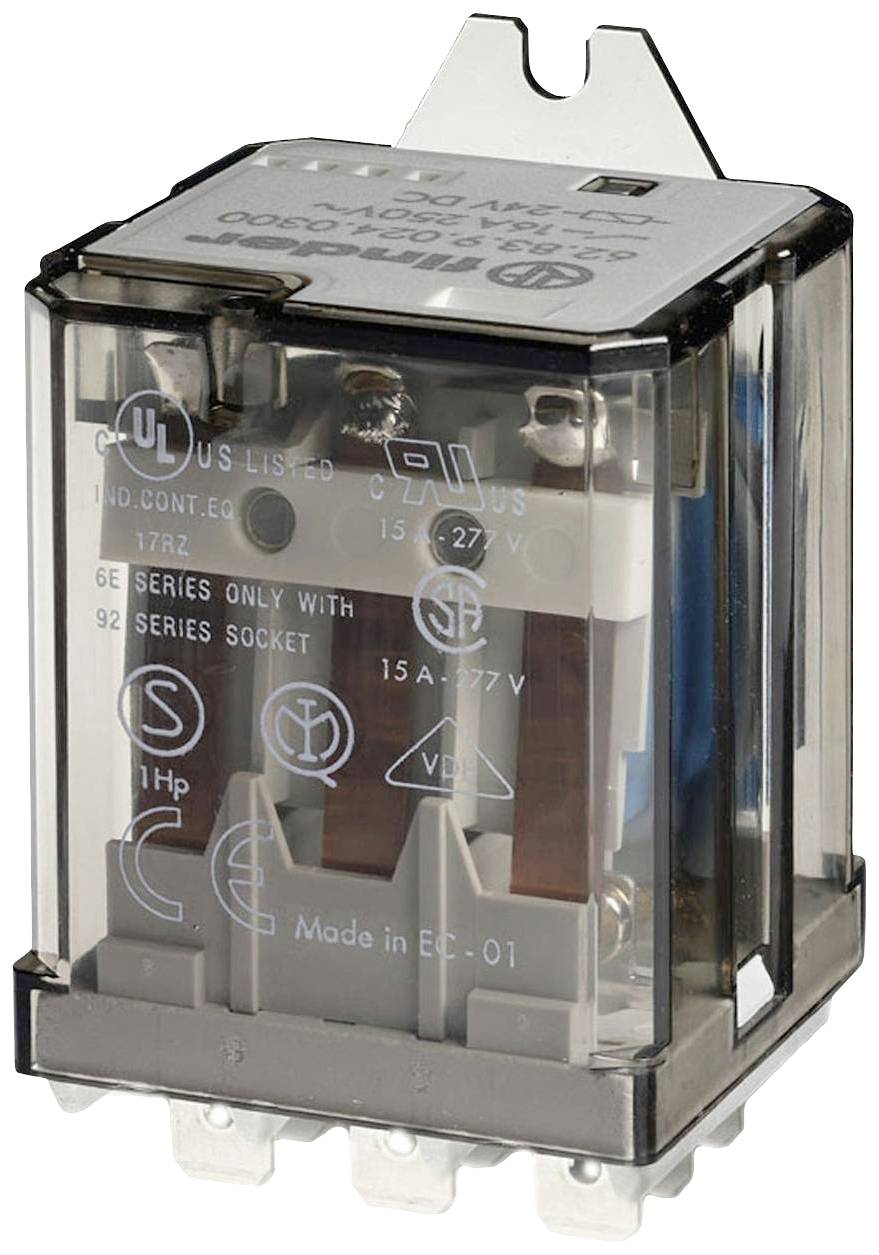 Finder 62.83.8.230.4009 Steckrelais 230 V/AC 16A 3 Wechsler