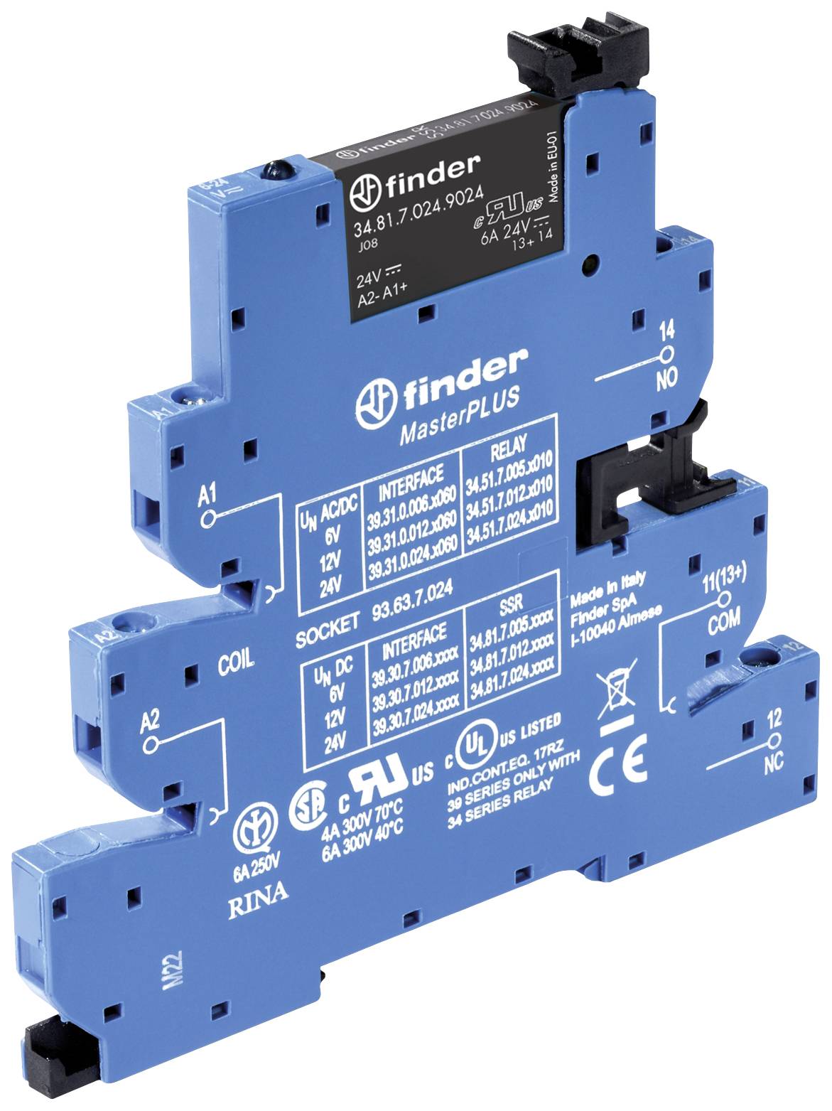 Finder 39.30.0.024.9024 Koppelrelais