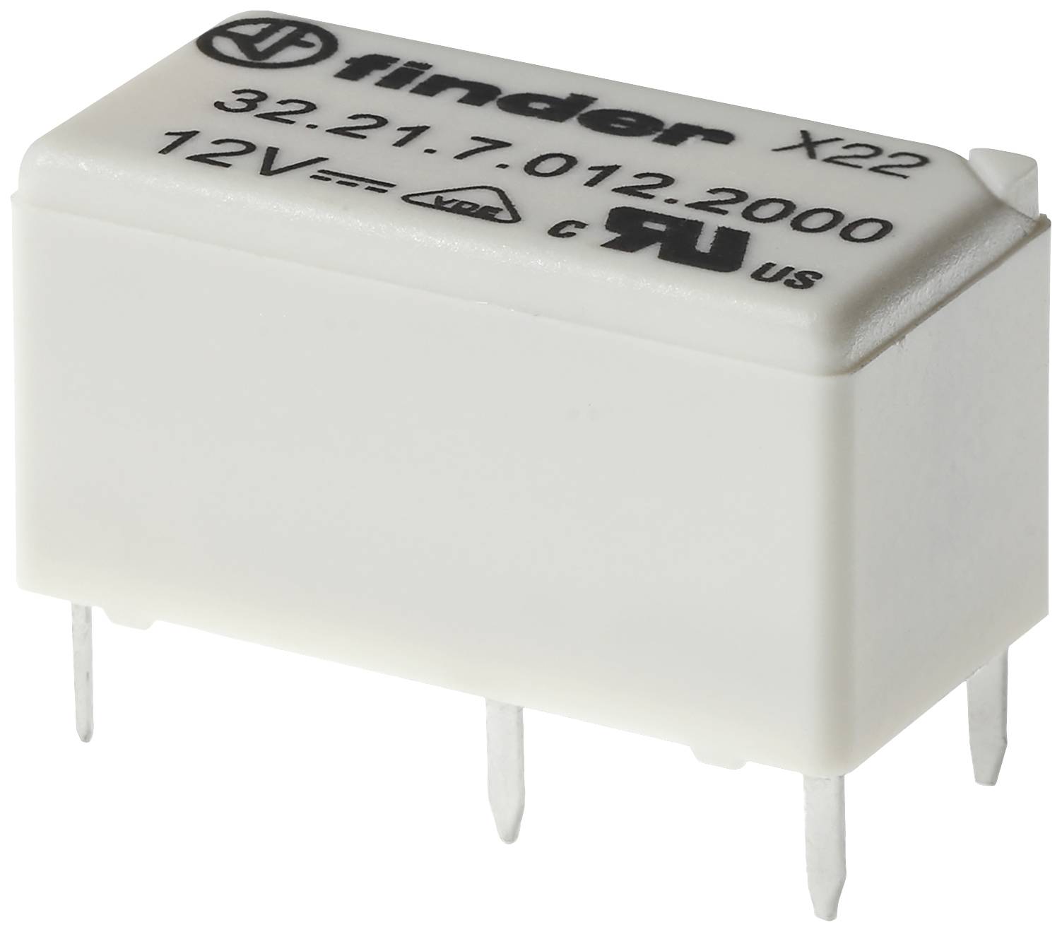 Finder 32.21.7.012.4000 Printrelais 12 V/DC 6A 1 Wechsler