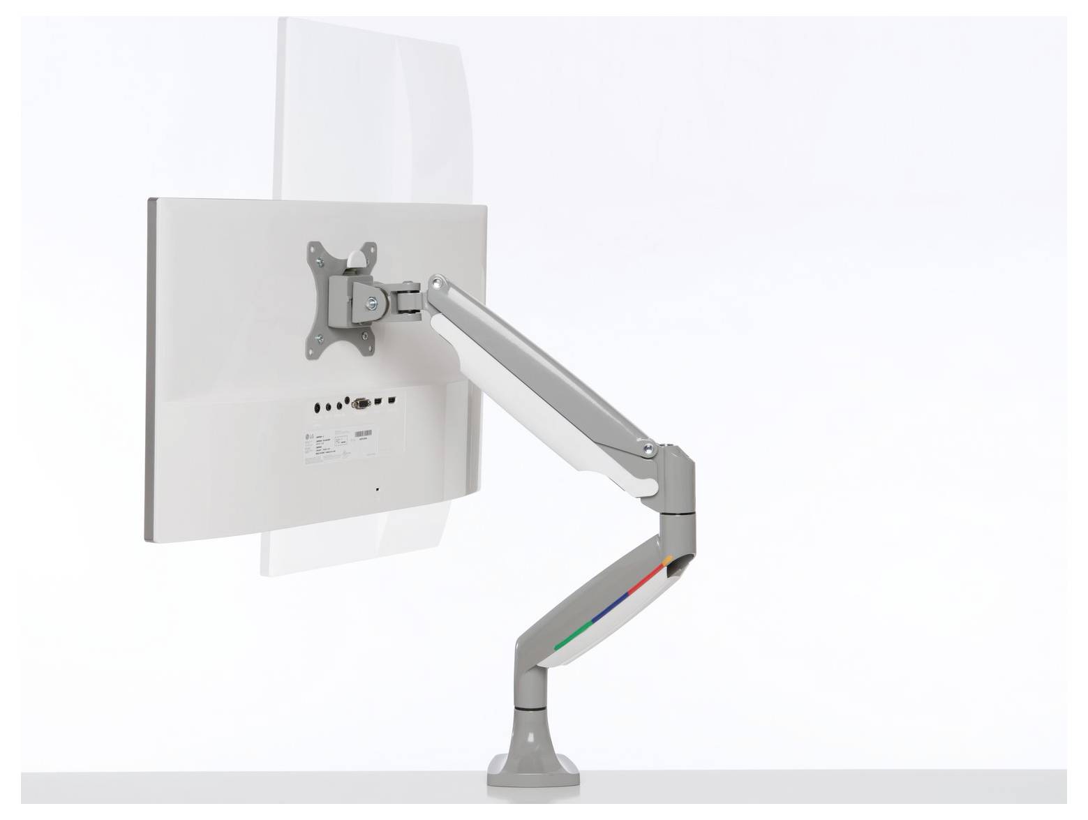 Kensington Monitor-Tischhalterung K55470EU 1 Display(s) 81,3cm (32") Grau Drehbar, Schwenkbar, Neigbar