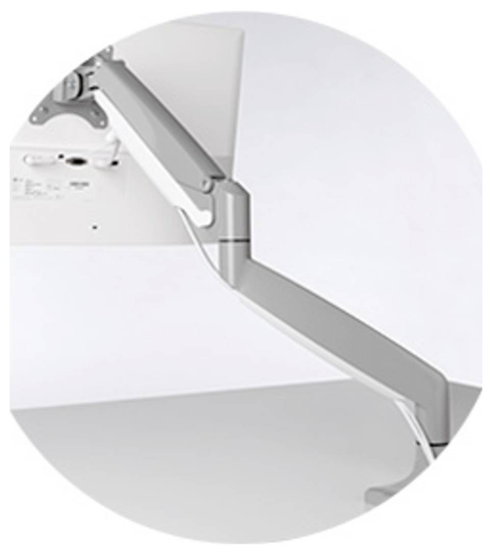 Kensington Monitor-Tischhalterung K55470EU 1 Display(s) 81,3cm (32") Grau Drehbar, Schwenkbar, Neigbar