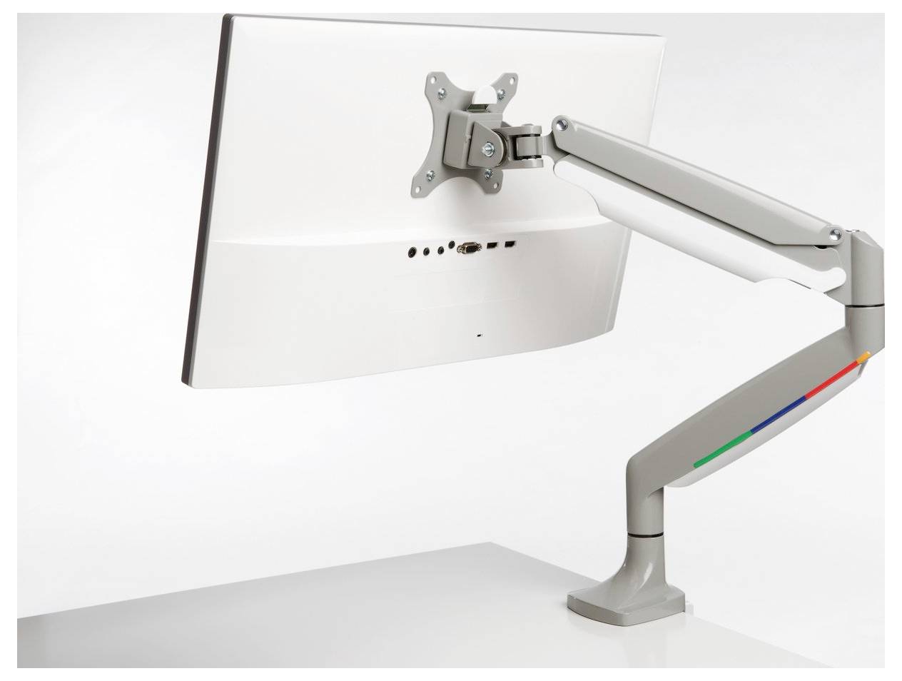 Kensington Monitor-Tischhalterung K55470EU 1 Display(s) 81,3cm (32") Grau Drehbar, Schwenkbar, Neigbar