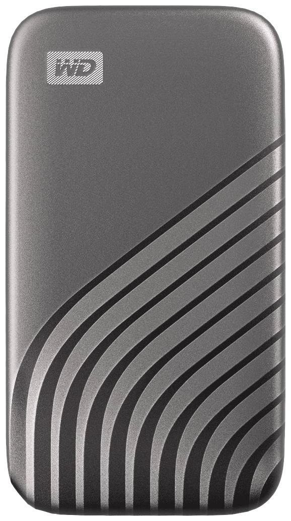 Western Digital My Passport 4TB Externe SSD USB-C® Grau WDBAGF0040BGY-WESN