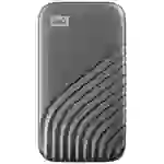 Western Digital My Passport 4TB Externe SSD USB-C® Grau WDBAGF0040BGY-WESN Western Digital My Passport 4TB Externe SSD USB-C® Grau WDBAGF0040BGY-WESN