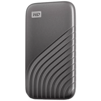 Western Digital My Passport 4TB Externe SSD USB-C® Grau WDBAGF0040BGY-WESN Western Digital My Passport 4TB Externe SSD USB-C® Grau WDBAGF0040BGY-WESN