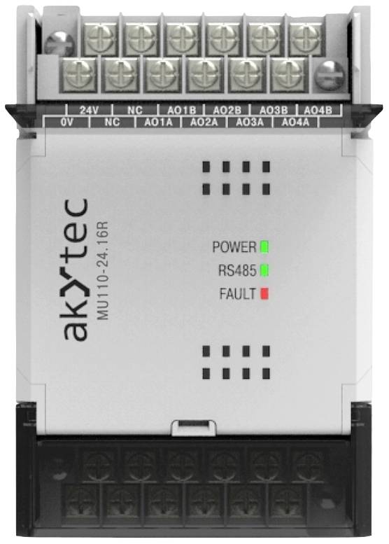 AkYtec MU110-24.16R 54596 SPS-Digitalausgangsmodul 24 V/DC