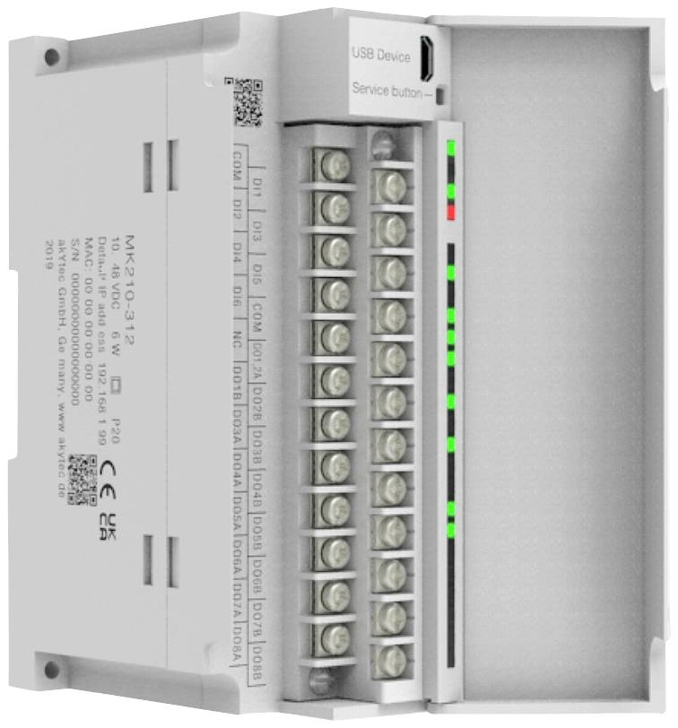 AkYtec MK210-312 77273 I/O-Modul 24 V/DC