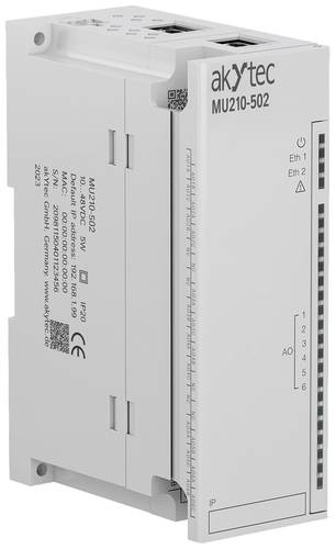 AkYtec MU210-502 133667 SPS-Analogausgangsmodul 24 V/DC