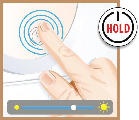 Tesa VISIOON Kosmetikspiegel