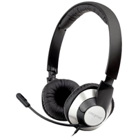 Creative HS-720 V2 On Ear Headset kabelgebunden Stereo Schwarz, Silber Lautstärkeregelung, Mikrofon-Stummschaltung Creative HS-720 V2 On Ear Headset kabelgebunden Stereo Schwarz, Silber Lautstärkeregelung, Mikrofon-Stummschaltung